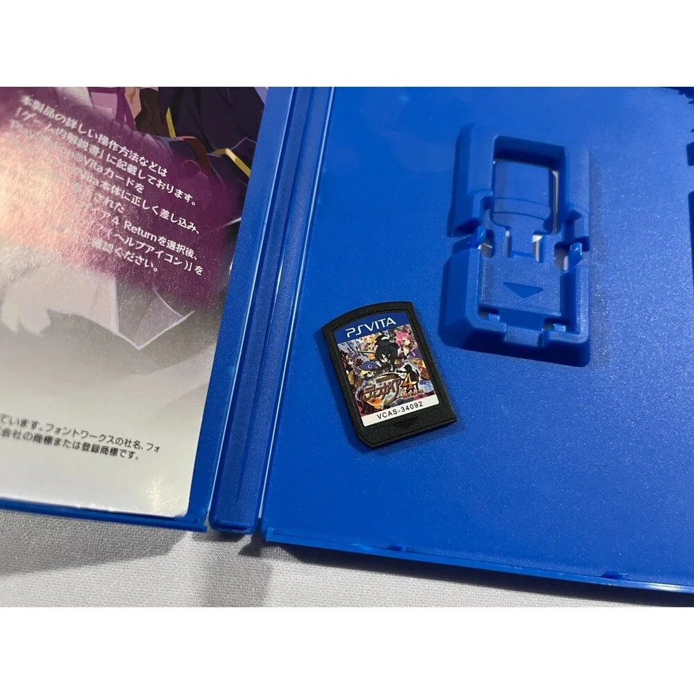 Disgaea: 4 Return PSVITA Sony Games Japan PS VITA Tested